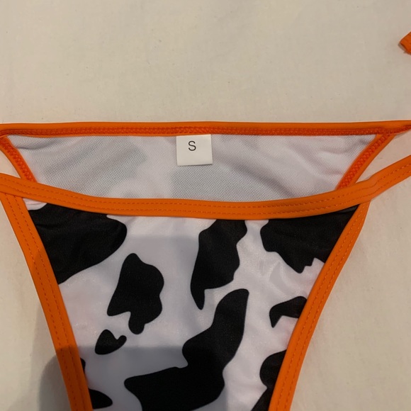 SHEIN Cow Print Bikini Bottom 🐮 - Picture 4 of 4